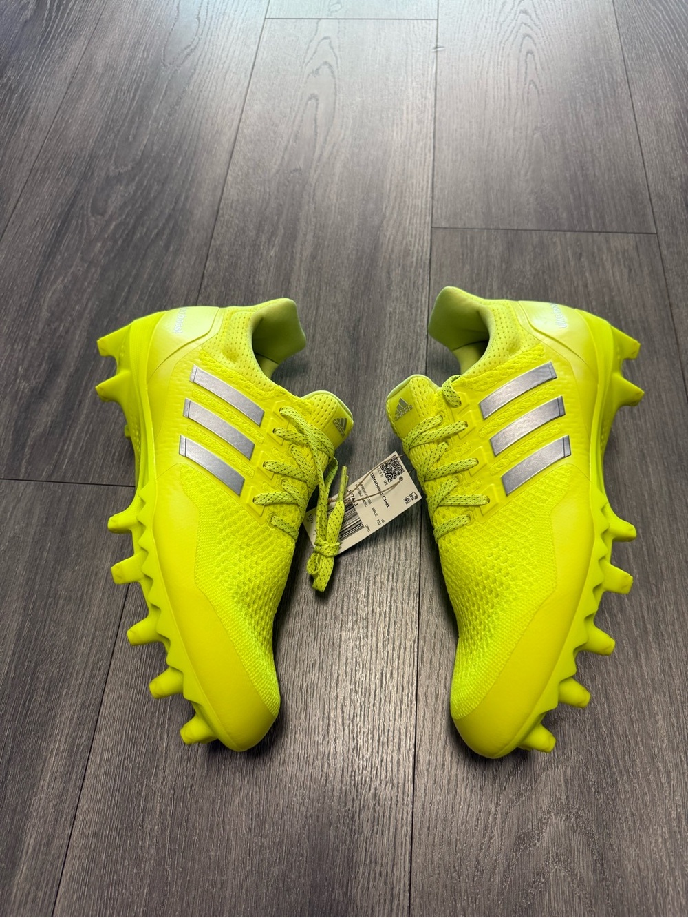 Adidas UltraBoost Football Cleats Solar Yellow JP7413 Mens New